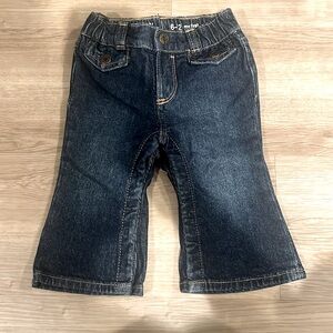 Baby Gap denim jeans. Snap closure between legs. Size 6-12 months